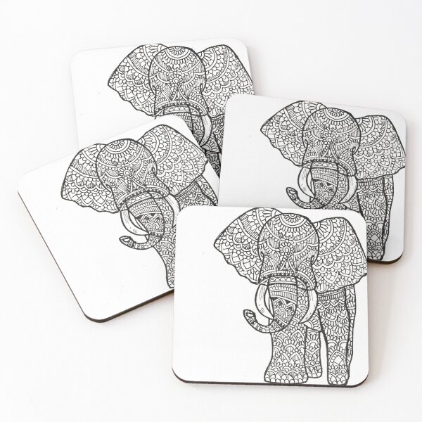 Item preview, elephant designed and sold by ariadnesart.