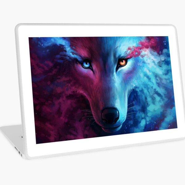The Wolf Laptop Skins Redbubble