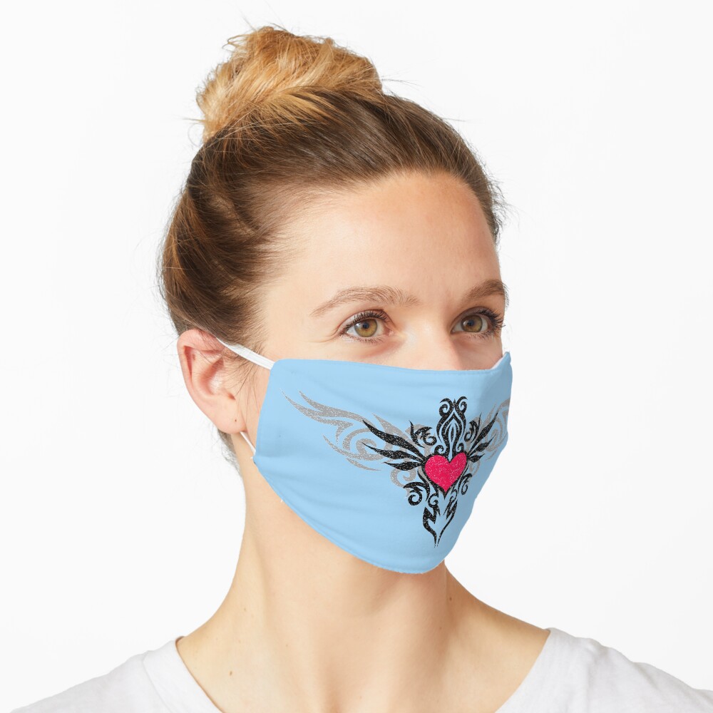 Tribal Heart Mask