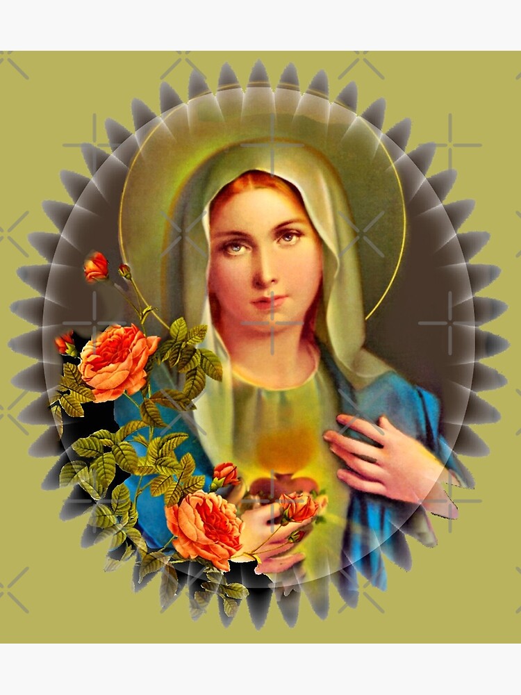 Virgin Mary by doniainart