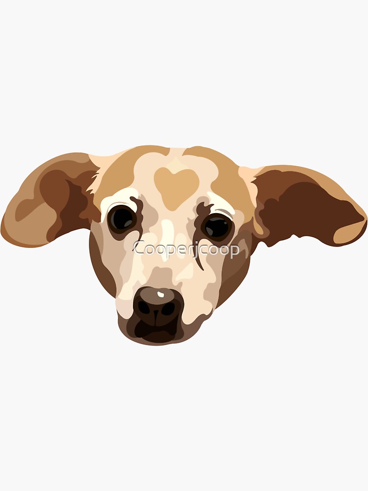 "A Dog Named Rufus" Sticker for Sale by Cooperjcoop Redbubble