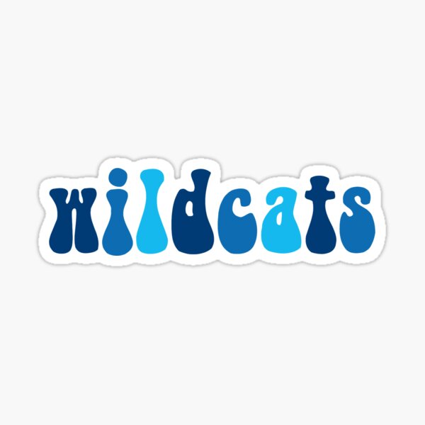 wildcats sticker Sticker