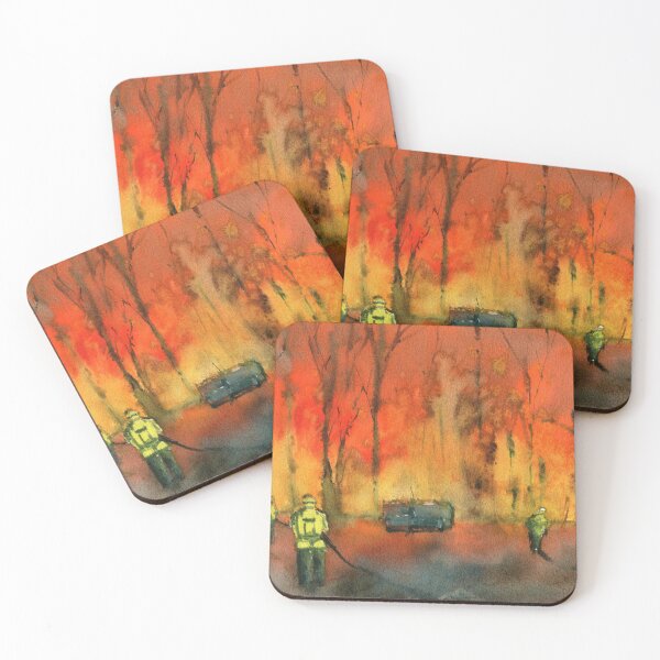 Item preview, Bushfire designed and sold by darrenyeoart.