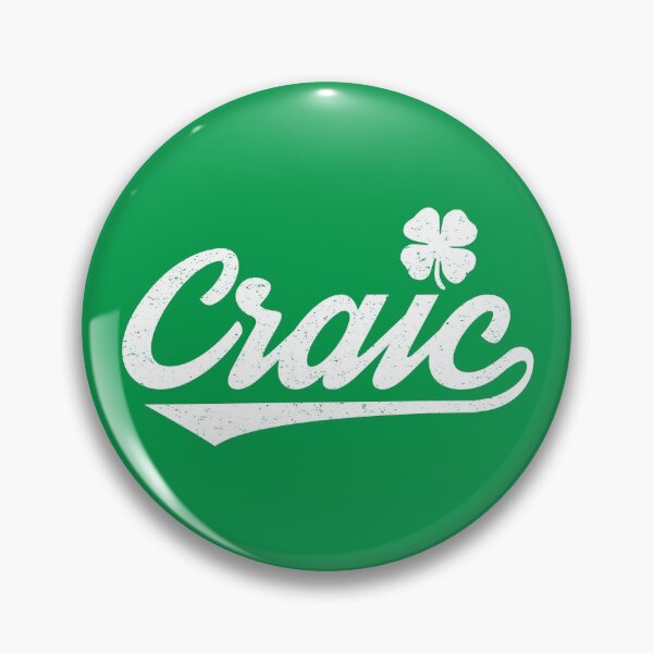 Item preview, Craic Irish Slang designed and sold by teesaurus.