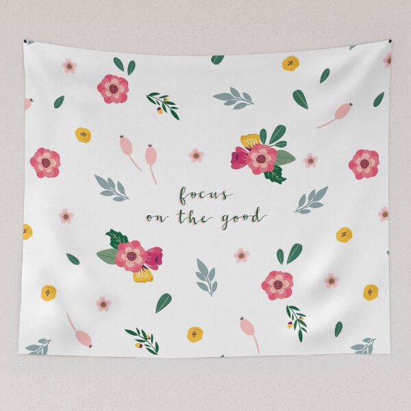 Item preview, Floral - Focus on the Good designed and sold by MaplewoodMerch.