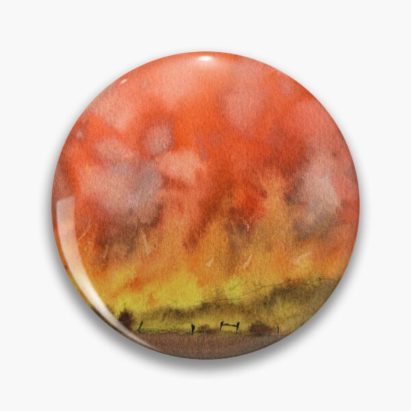 Item preview, Fire in the mountains designed and sold by darrenyeoart.