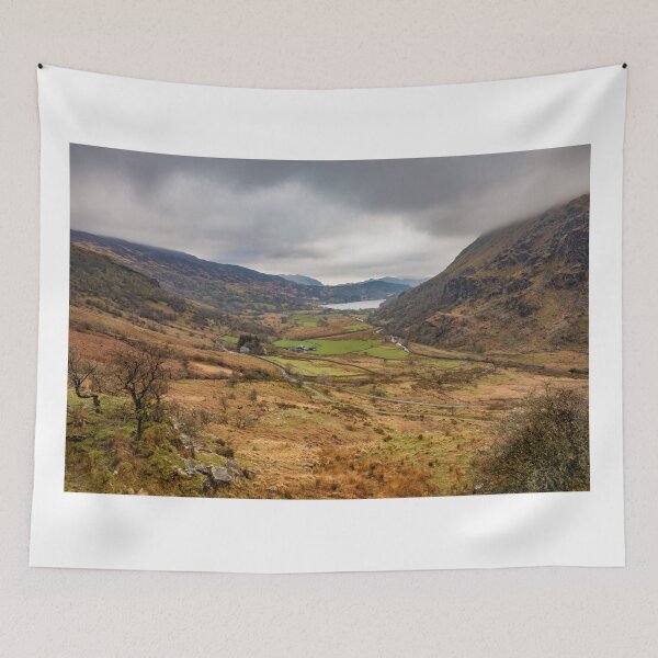 Item preview, Looking down the valley to Llyn Gwynant, Snowdonia designed and sold by Dan Santillo.