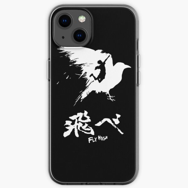 Haikyuu! - Fly High - White  iPhone Soft Case