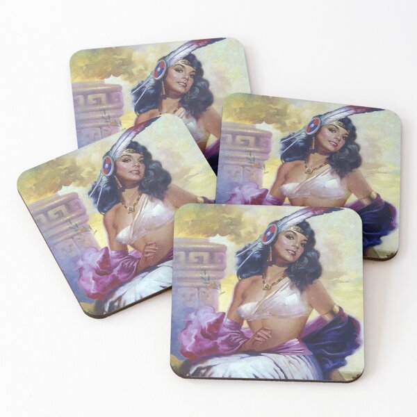 Item preview, AZTEC MEXICAN BEUTY PINUP designed and sold by edleon.