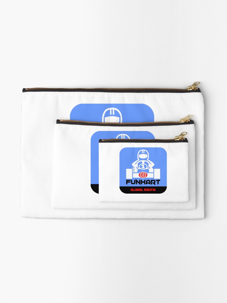 Thumbnail 2 of 4, Zipper Pouch, FUNKART APP designed and sold by harrisonformula.