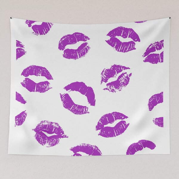 Item preview, Purple/Fuchsia/Violet  Lip Background Patterns designed and sold by flying-flamingo.