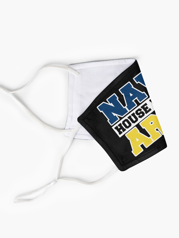 Alternate view of Navy House Divided Army Mask