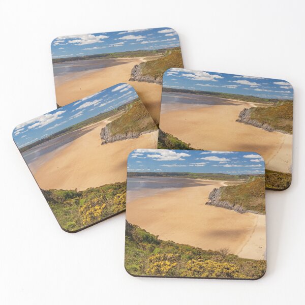 Item preview, Tor Bay and Little Tor, Gower, Wales designed and sold by Dan Santillo.
