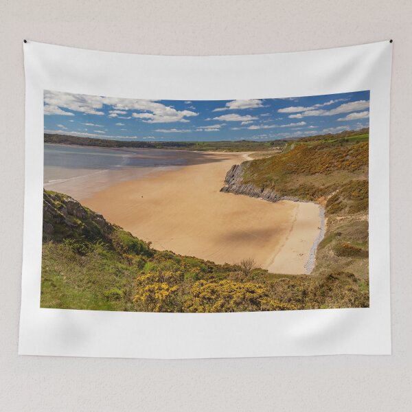Item preview, Tor Bay and Little Tor, Gower, Wales designed and sold by Dan Santillo.
