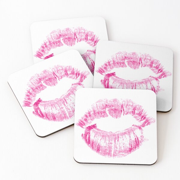 Item preview, Pink Lipstick Stain Background Patterns designed and sold by flying-flamingo.