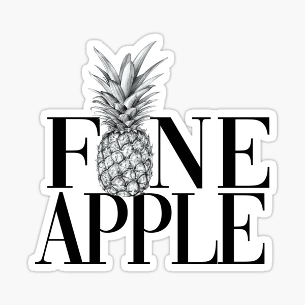 Fine-apple Sticker