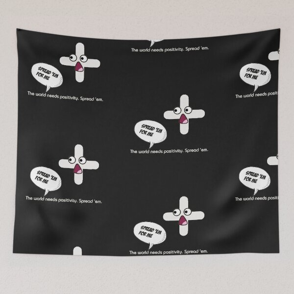 Item preview, "The World Needs Positivity, Spread 'Em." designed and sold by carlourful.