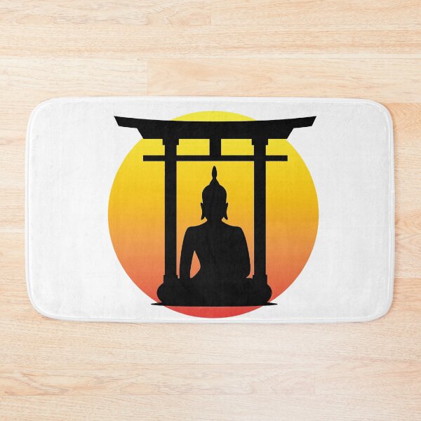 Item preview, Buddha in Torri Temple designed and sold by RuthFurtado.