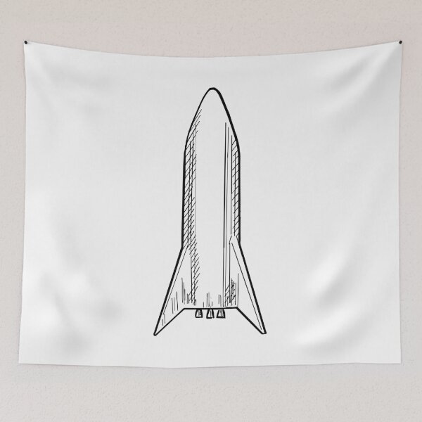 Artikelvorschau, SpaceX Raumschiff entworfen und verkauft von designchip.