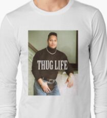 Throwback - Dwayne Johnson Long Sleeve T-Shirt