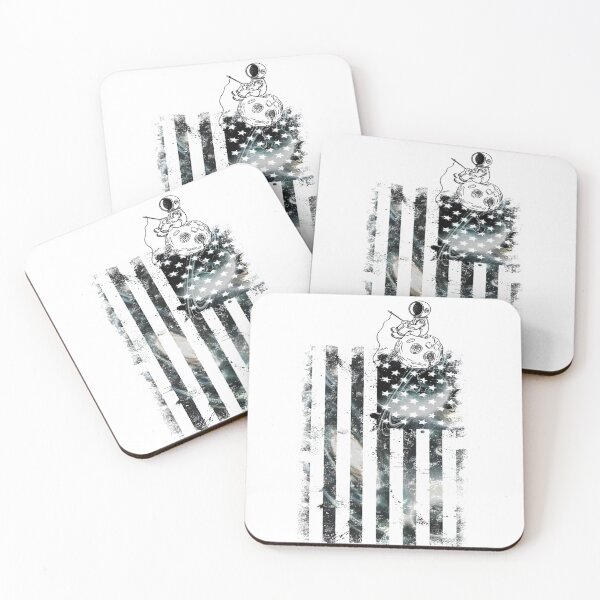 Item preview, Funny Planet - Flag of the United State - Vintage Space Gift designed and sold by redtrend.