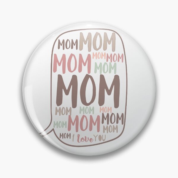 Item preview, Mom Mom Mom... designed and sold by Jenn Graham.