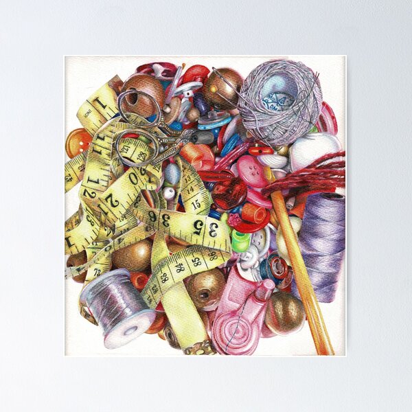 Sewing Box Poster