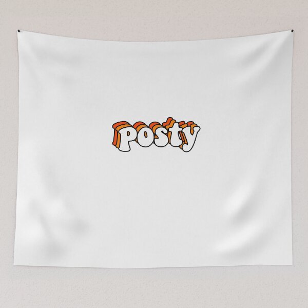 Item preview, retro orange posty designed and sold by bellaraven.