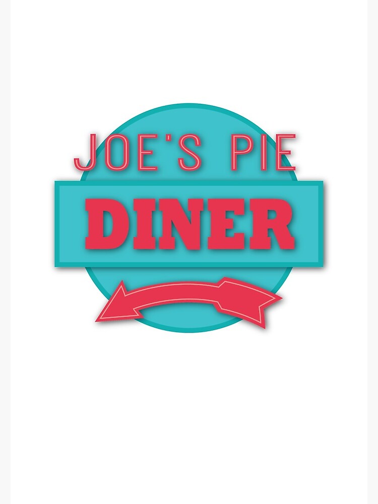 "Joe's Pie Diner Waitress" Spiral Notebook by famorack Redbubble