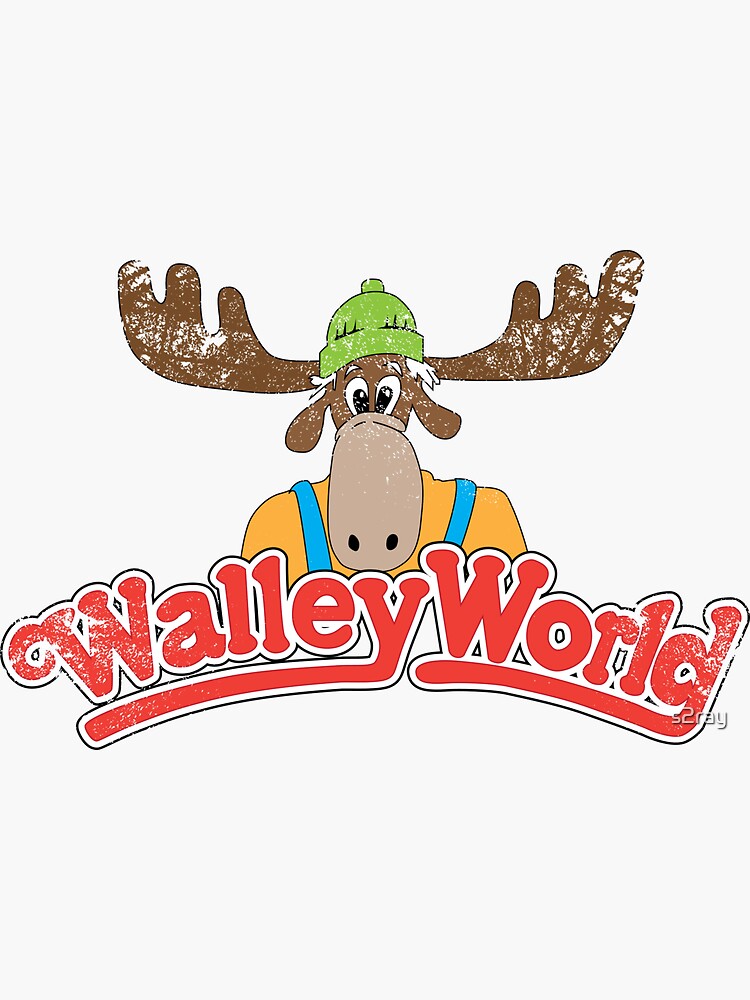 Walley World Vintage Sticker For Sale By S2ray Redbubble 8557