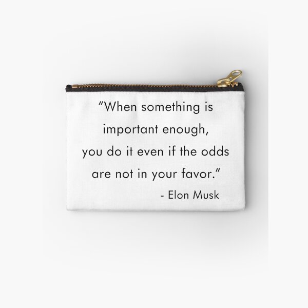 Item preview, Elon Musk When Something is Important Enough designed and sold by designchip.