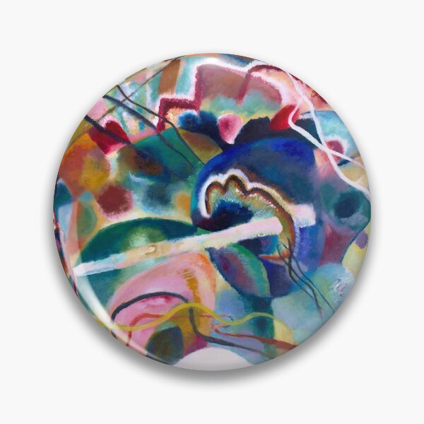 Item preview, Wassily Kandinsky - Painting with White Border designed and sold by ArtExpression.