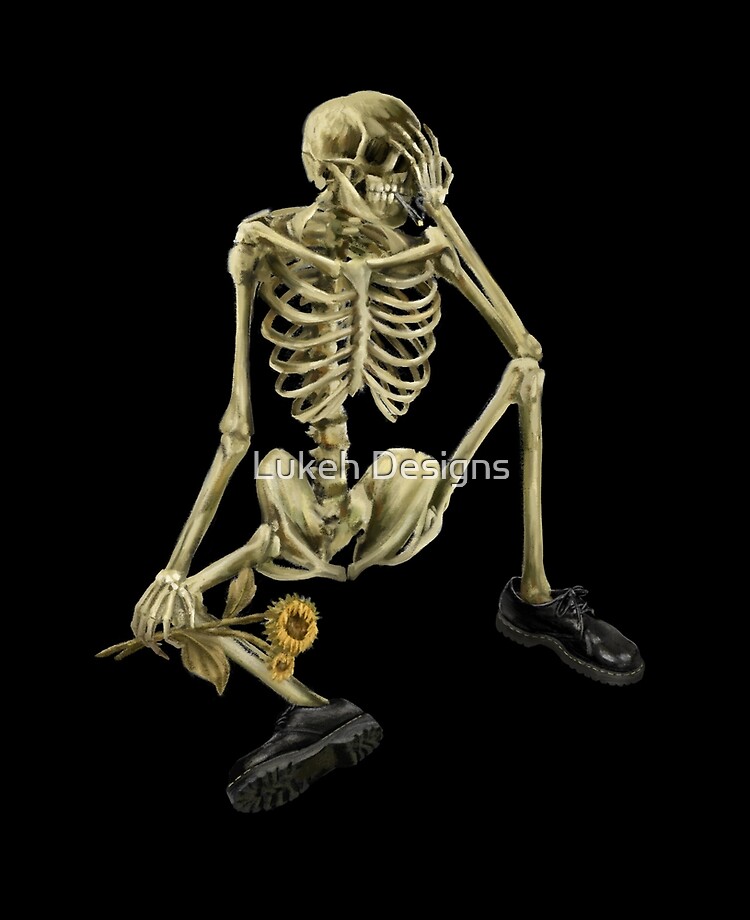 vincent van gogh skeleton