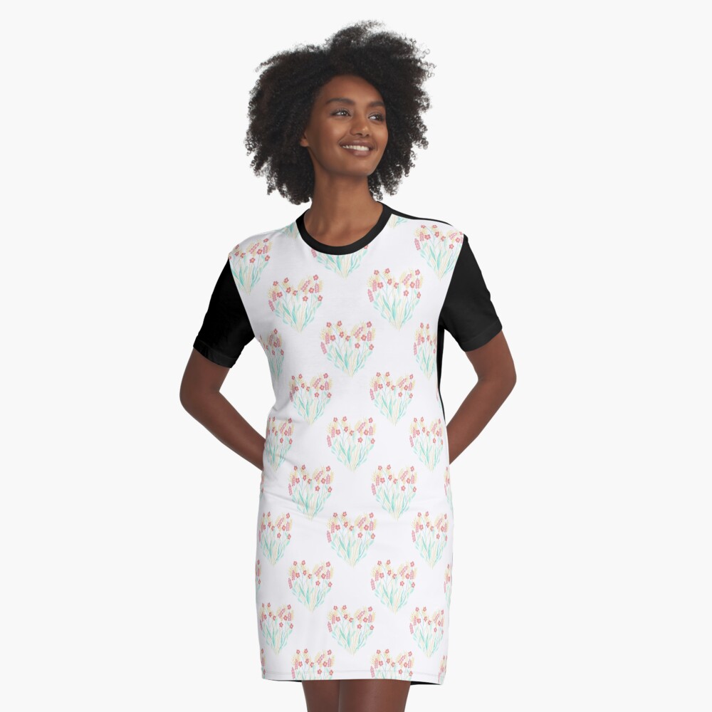 Item preview, Graphic T-Shirt Dress designed and sold by IsabellaSchaf.