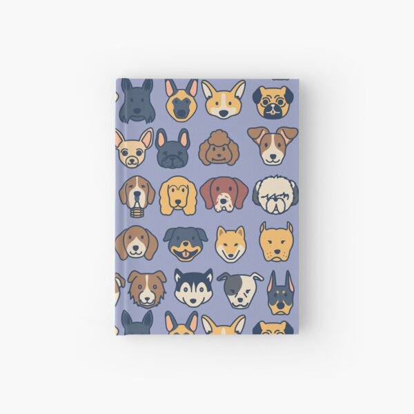 Doggos - Blue Hardcover Journal