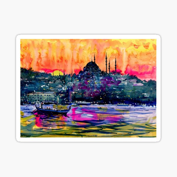 Turkey - Blue Mosque Sticker