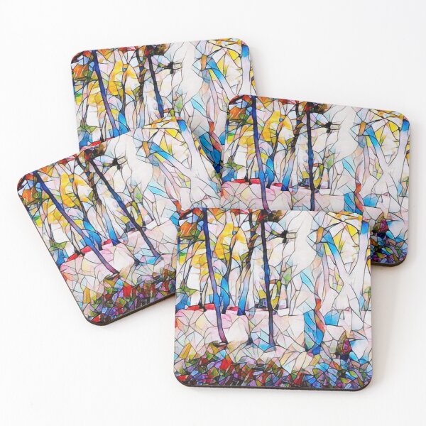 Item preview, Mosaic Magic Woodland Psychedelic designed and sold by KALEIDOSCOPE UK.