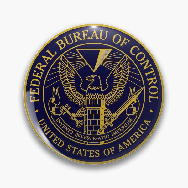 Item preview, Federal Bureau of Control | Control Game Logo | Clean Logo designed and sold by surik-.