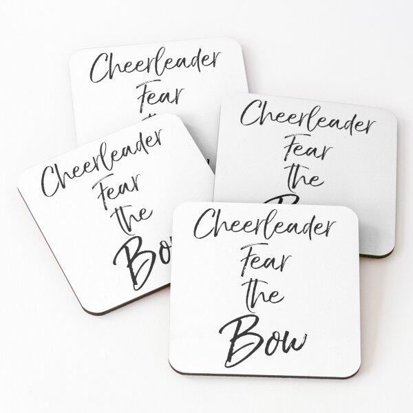 Artikelvorschau, Cheerleader Fear the Bow Cheerleading Quote entworfen und verkauft von TNDesignStudio.
