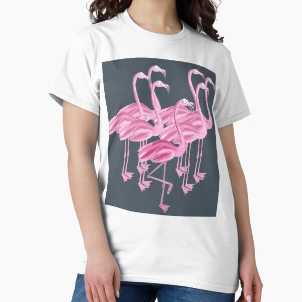 Artikel-Vorschau von Flamingoes (dark background), designt und verkauft von Sascha  Kläger.