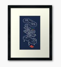 Blueprint '91 Framed Print