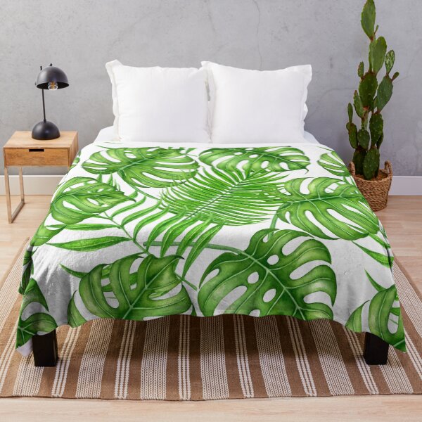 Palm tree outlet throw