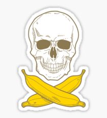 Banana Pirate Sticker