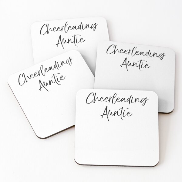 Item preview, Cheerleading Auntie Cheerleading Quote designed and sold by TNDesignStudio.