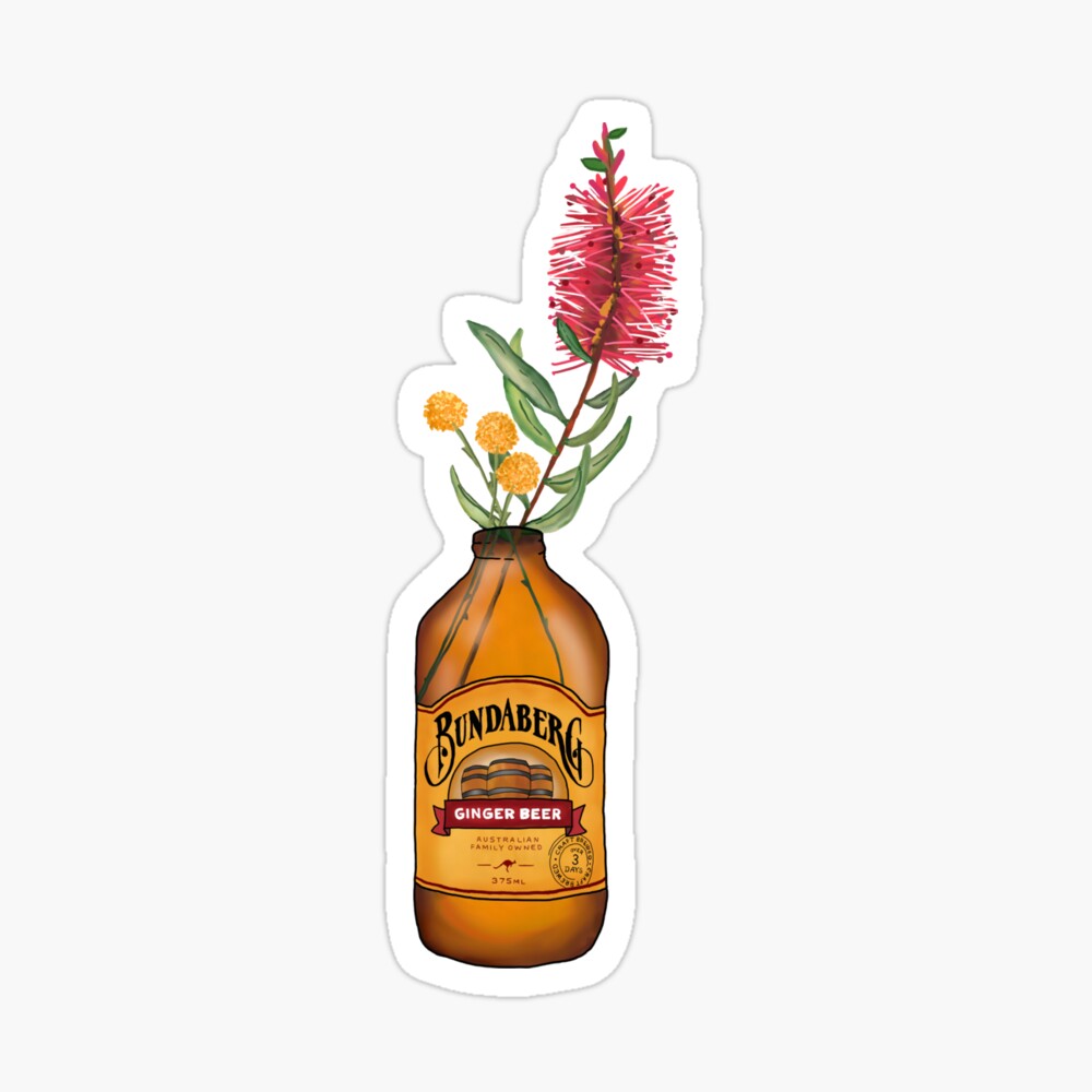 Floral Ginger Beer | Art Print