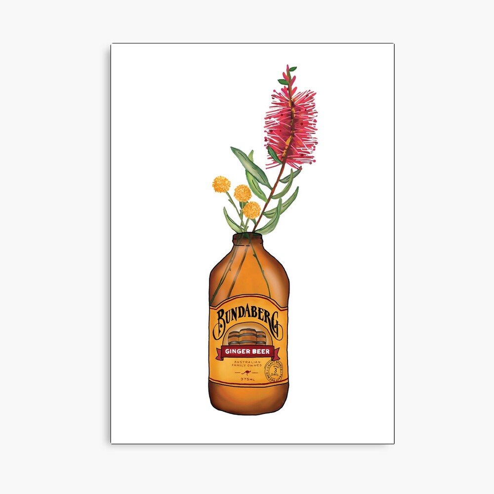 Floral Ginger Beer | Art Print