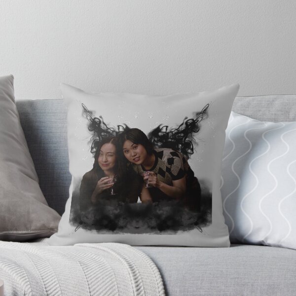 Item preview, Nora Darhk and Mona Wu black/white background designed and sold by dutchchu.