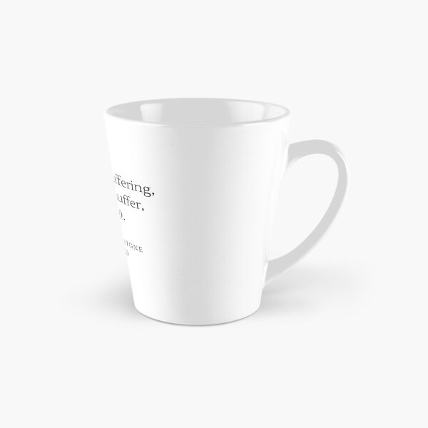 Item preview, FOMO creates suffering, yet those who suffer, have FOMO. - Michel De Montaigne designed and sold by flying-flamingo.