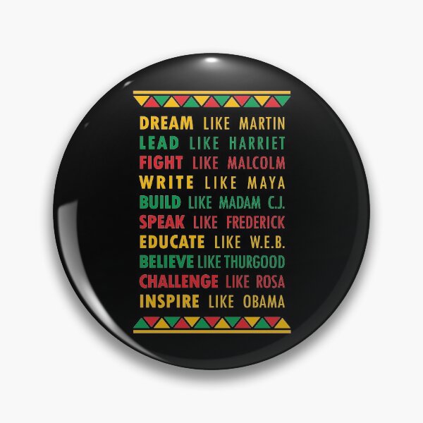 Item preview, Influential Inspirational Black History Leaders designed and sold by goodspy.
