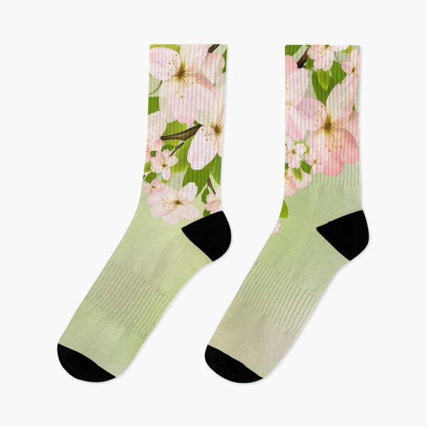 Item preview, Cherry Blossoms on Green designed and sold by Makanahele.